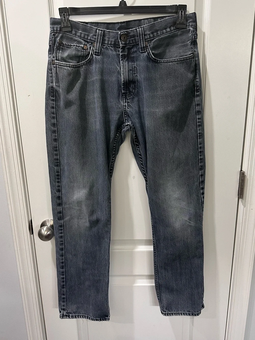 Bullhead Gray Crails Straight Jeans Men’s 32x30 Back to School Denim